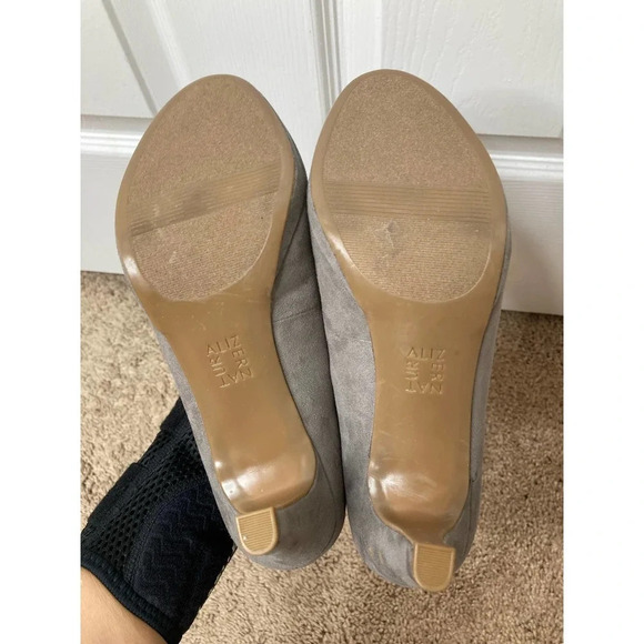 Naturalizer prudence gray mary jane heels sz 7 - Picture 6 of 8